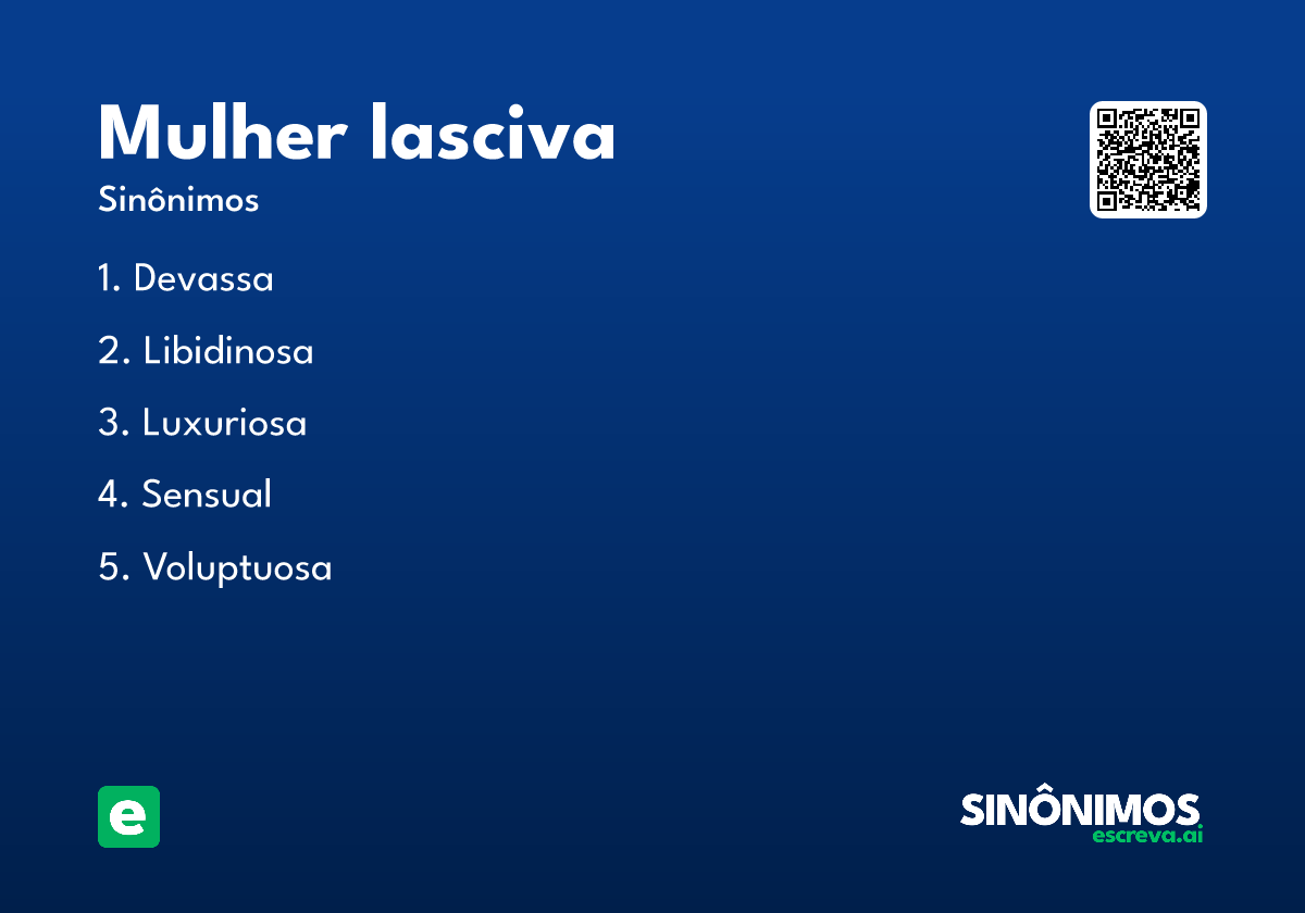 mulher lasciva