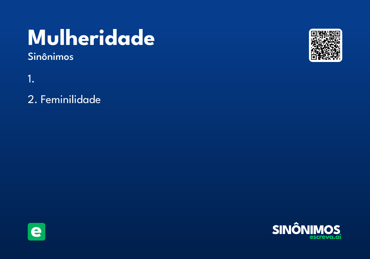 mulheridade