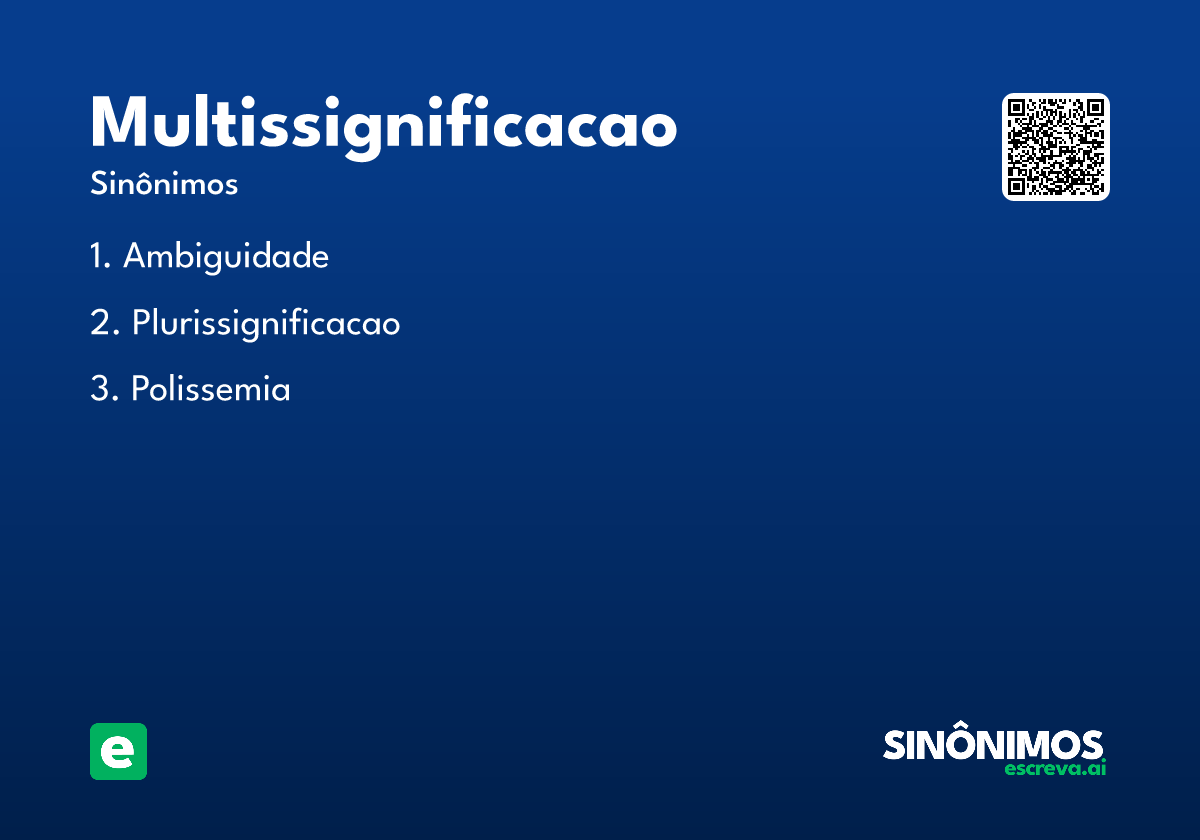 multissignificacao
