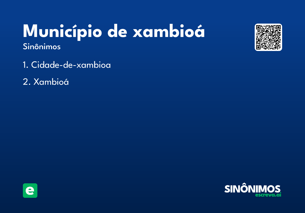 município de xambioá