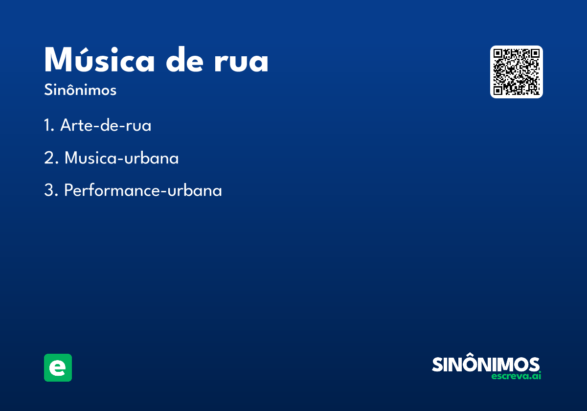 música de rua