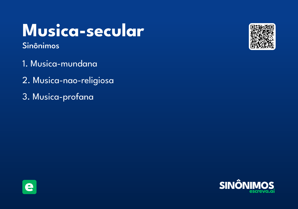 musica-secular