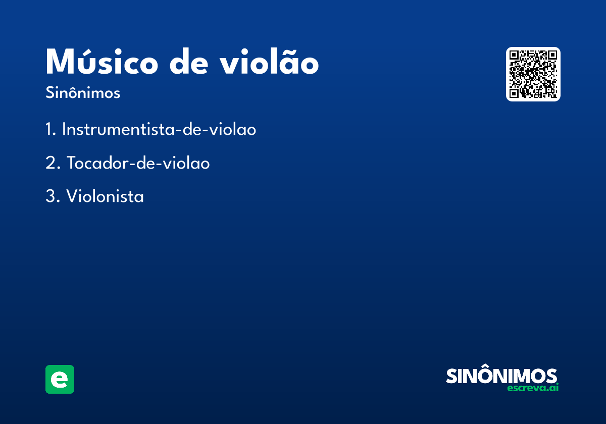 músico de violão