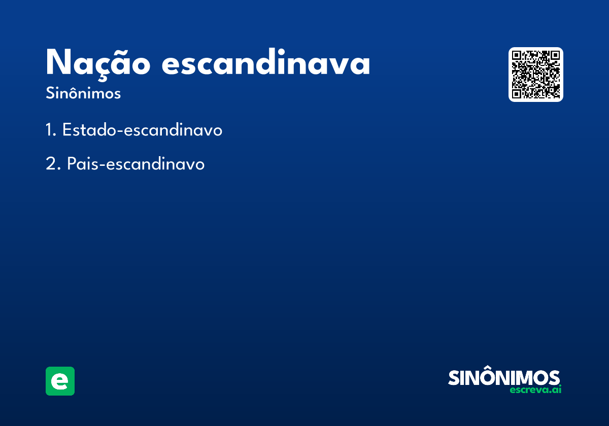 nação escandinava