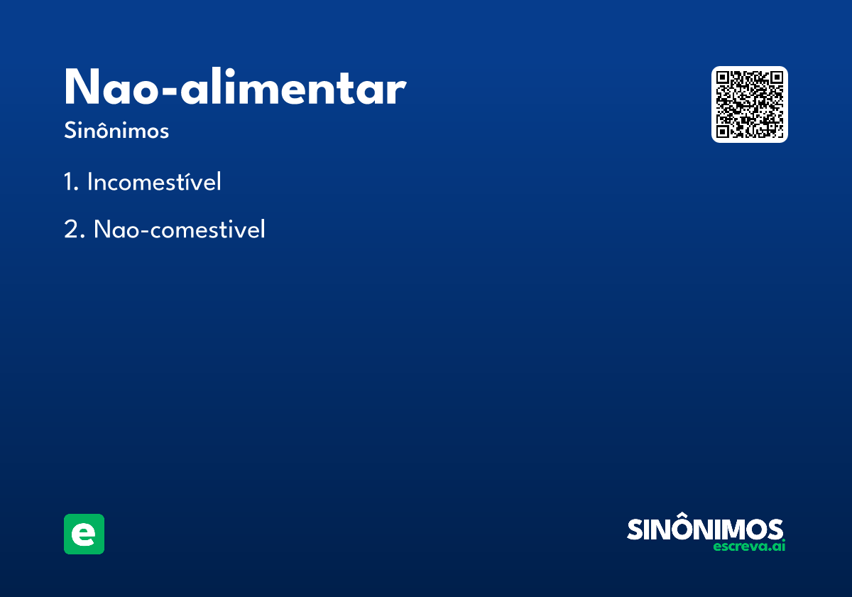 nao-alimentar