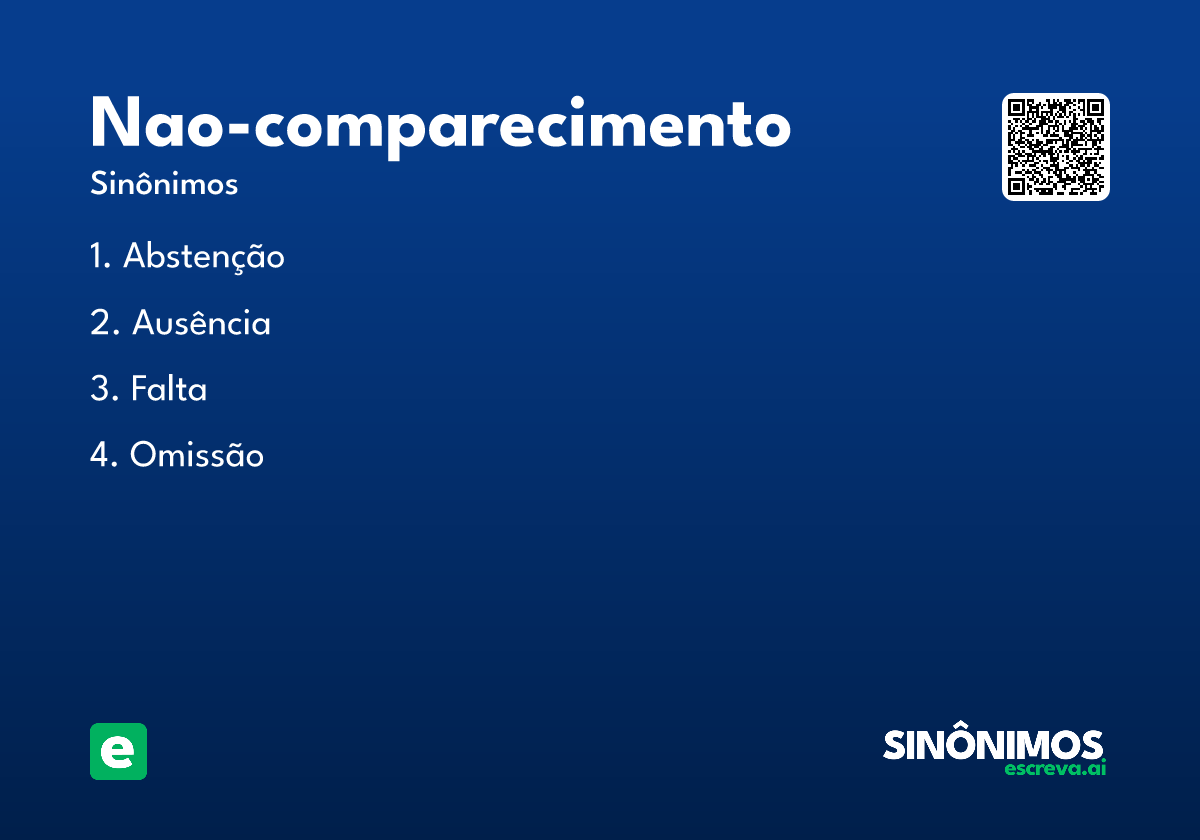 nao-comparecimento