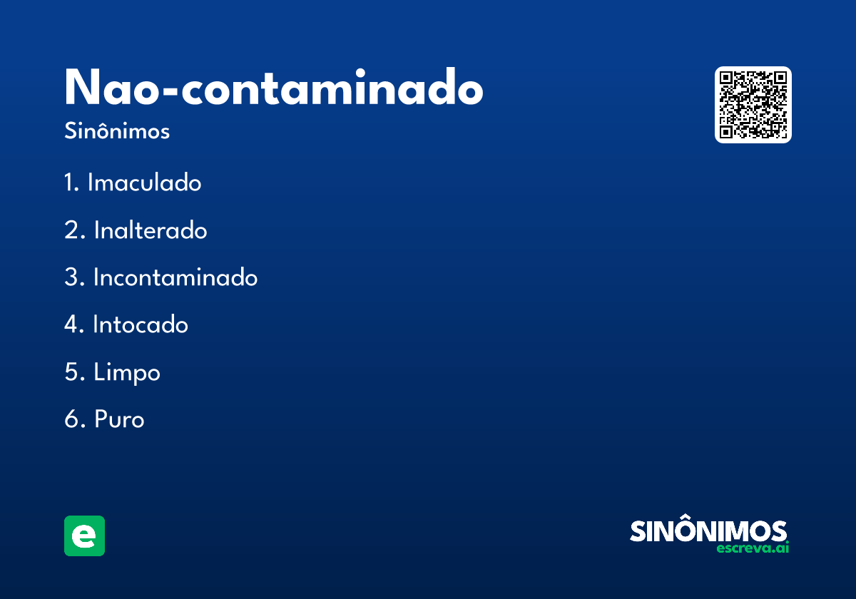nao-contaminado