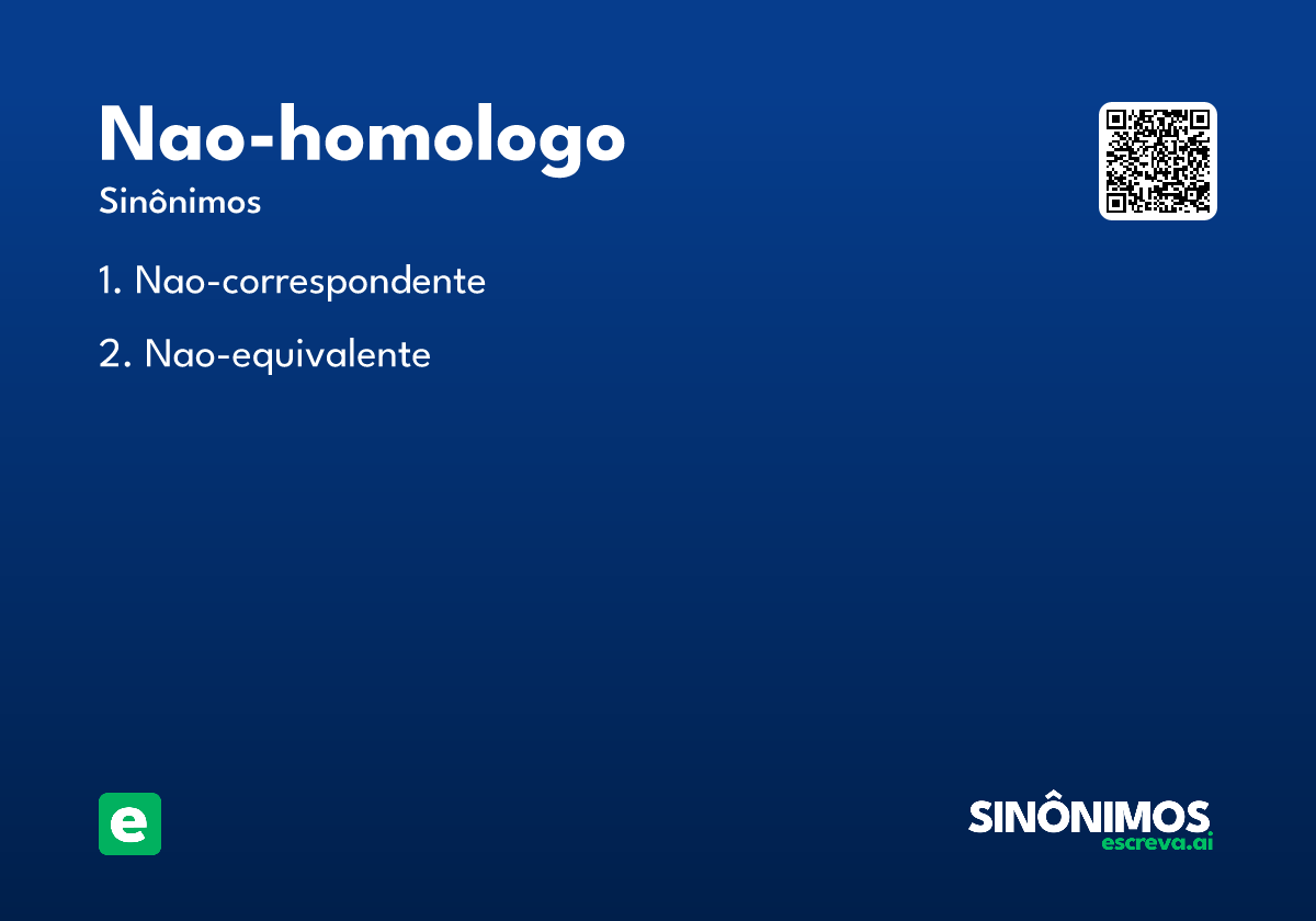 nao-homologo