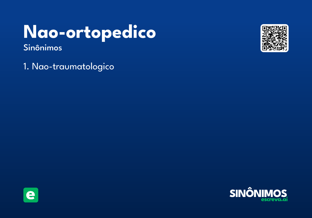 nao-ortopedico