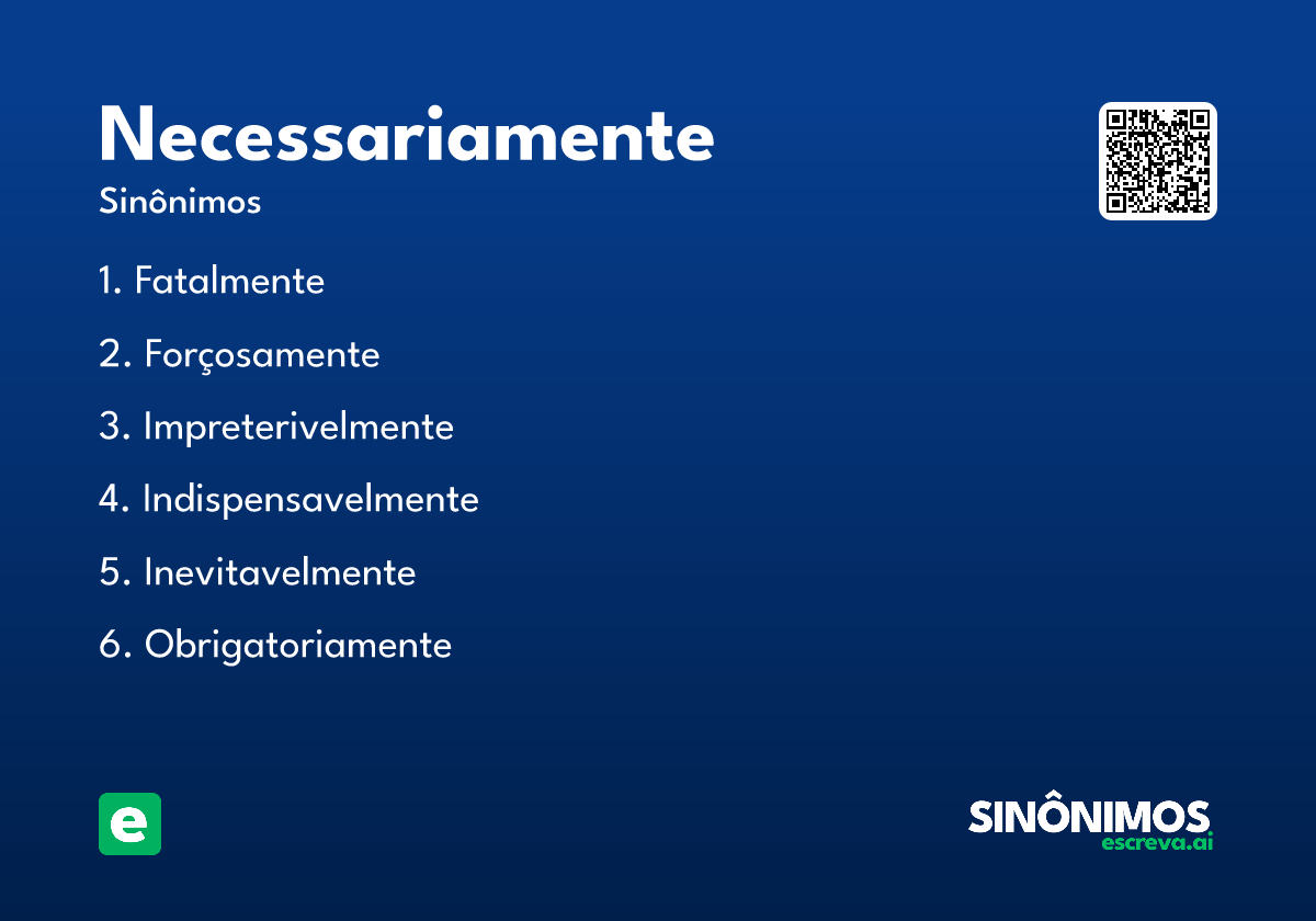 necessariamente