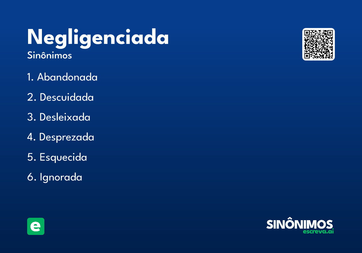 negligenciada