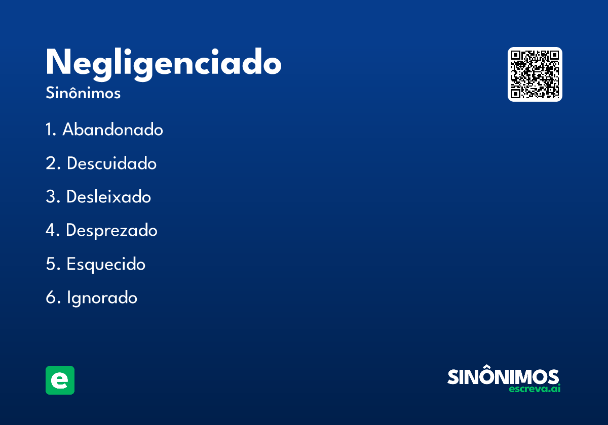 negligenciado