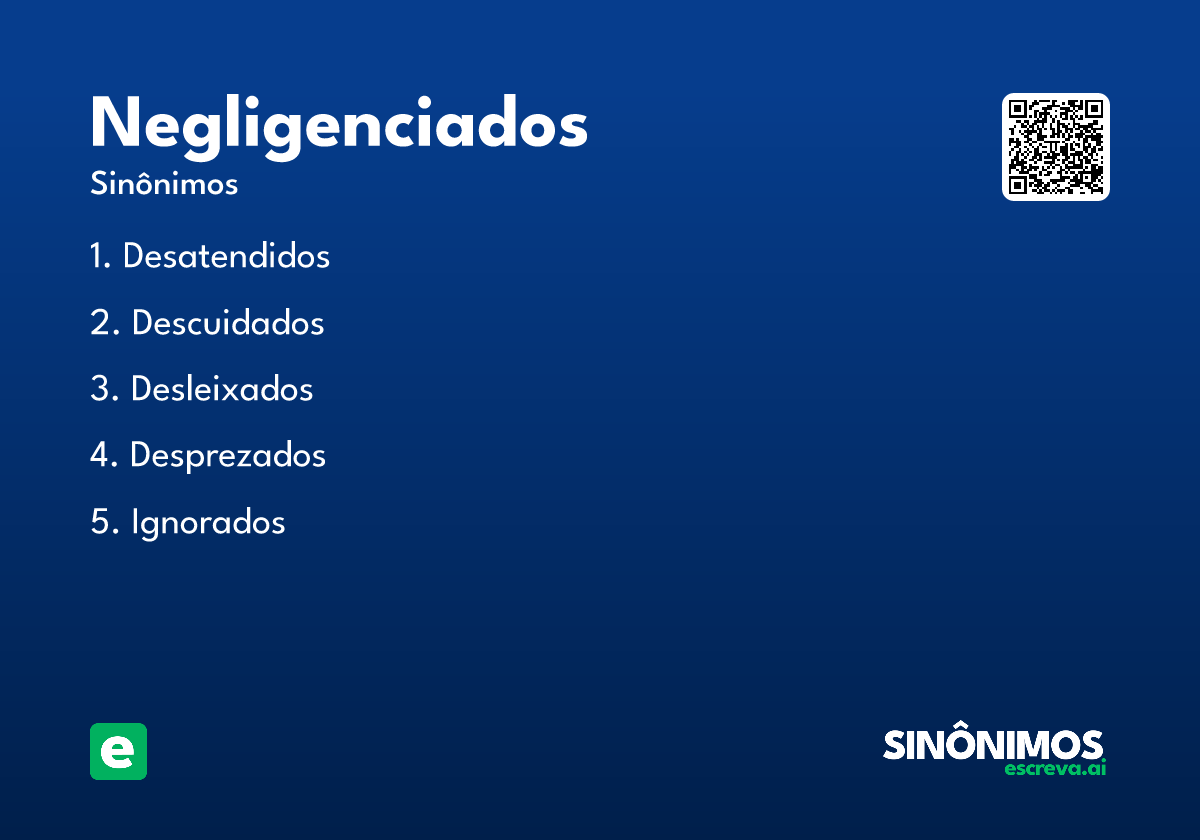 negligenciados