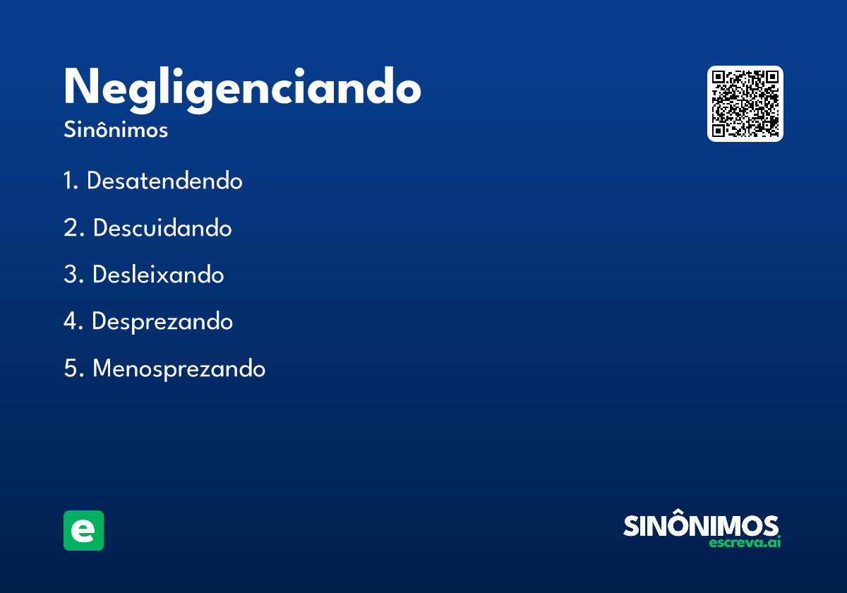 negligenciando