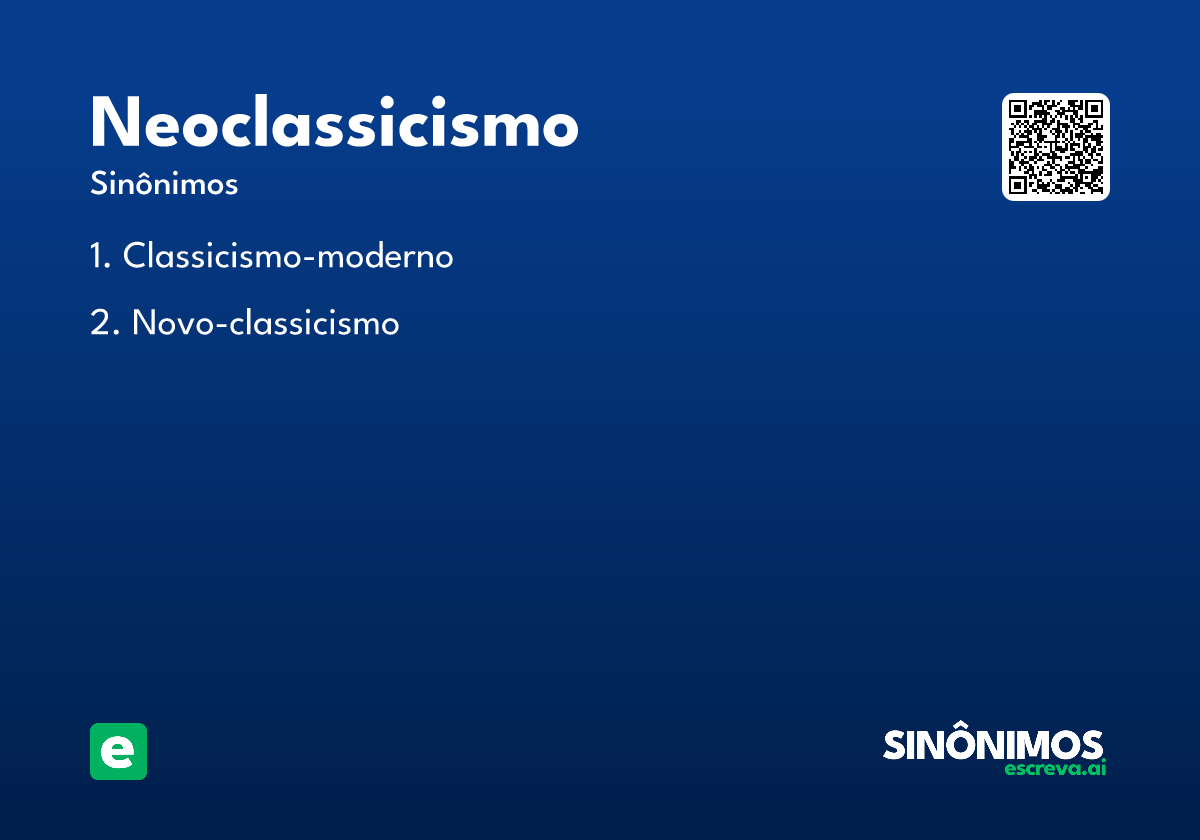 neoclassicismo