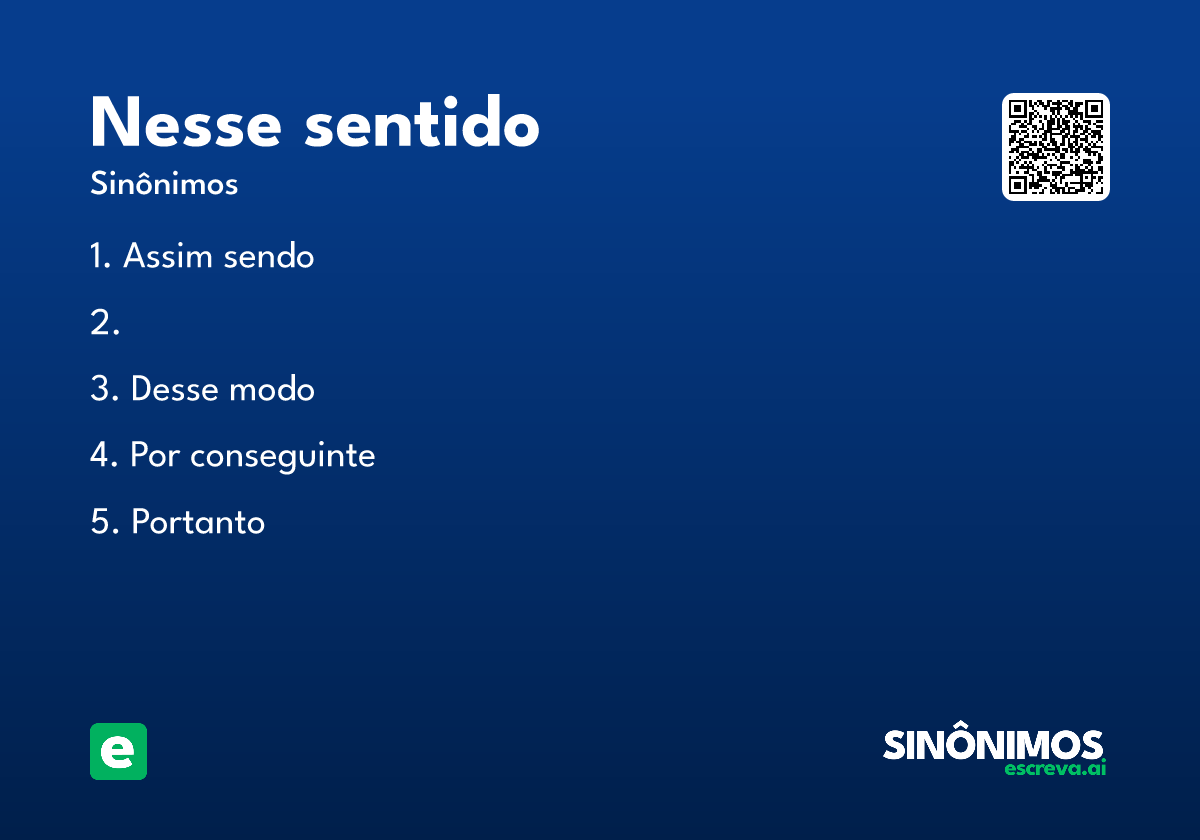 nesse sentido