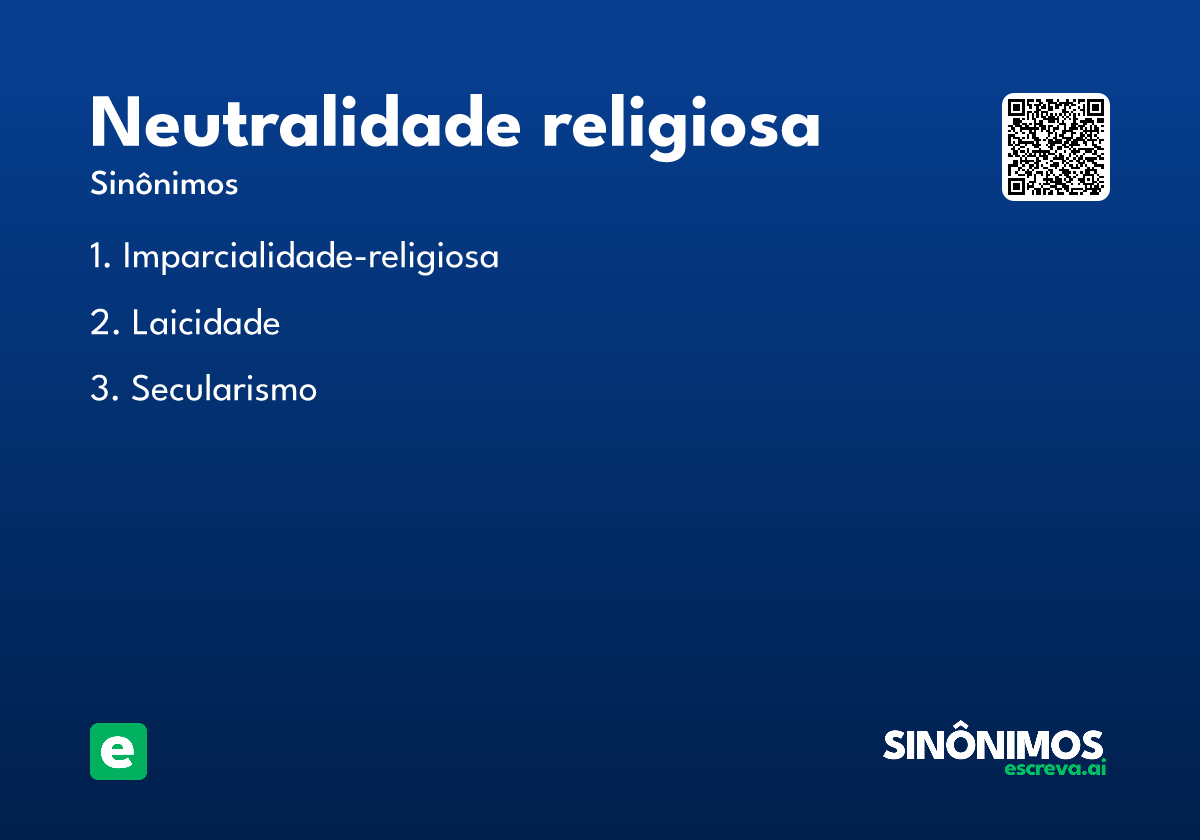 neutralidade religiosa