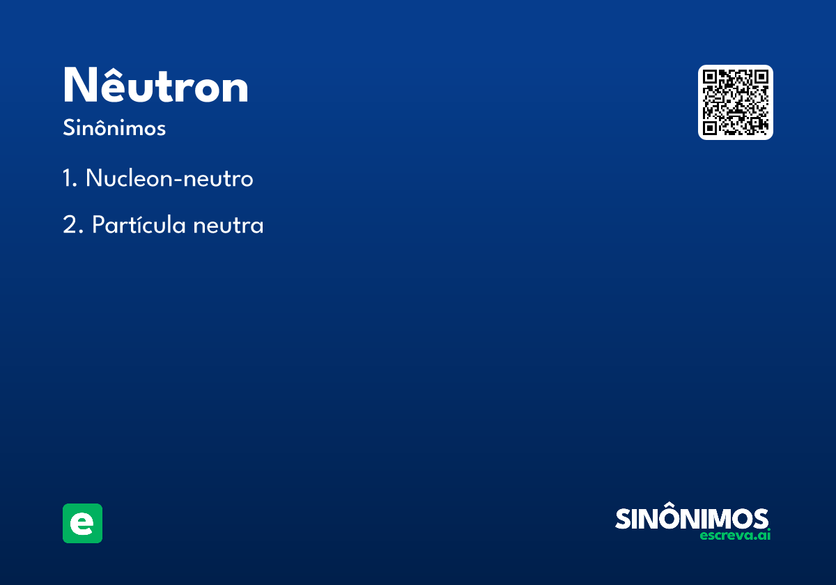 nêutron
