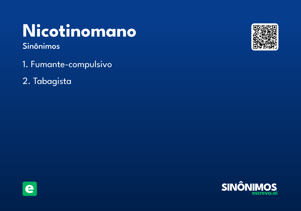 nicotinomano