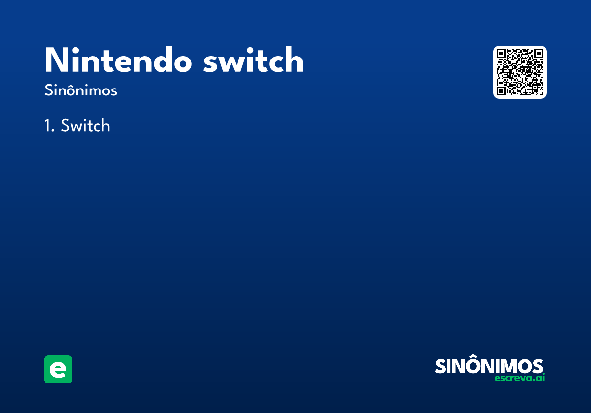 nintendo switch
