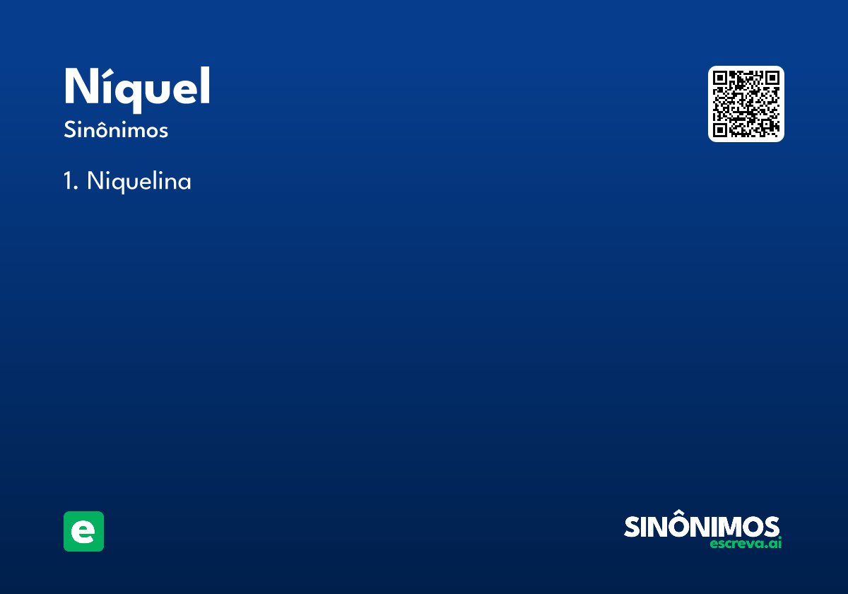 níquel