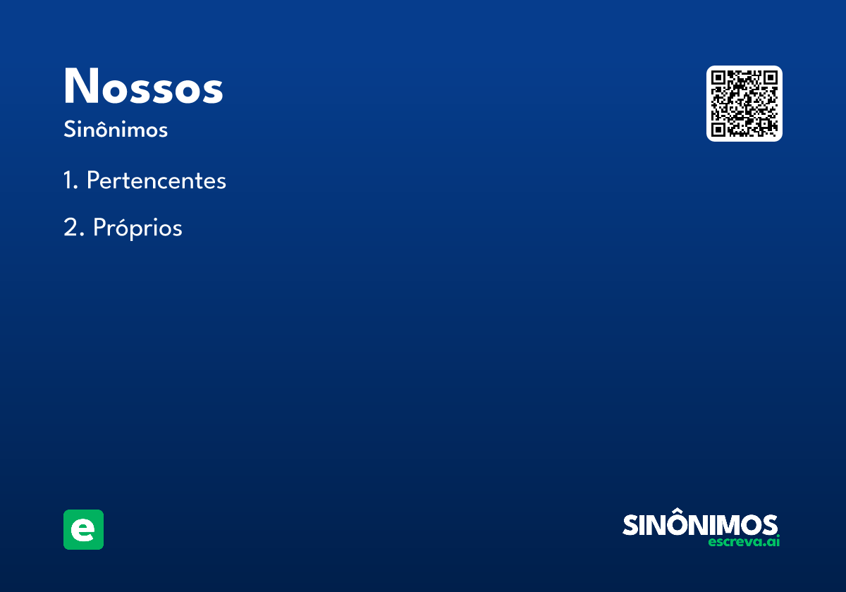 nossos