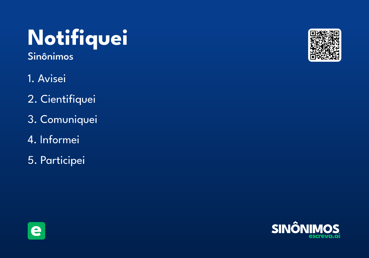 notifiquei