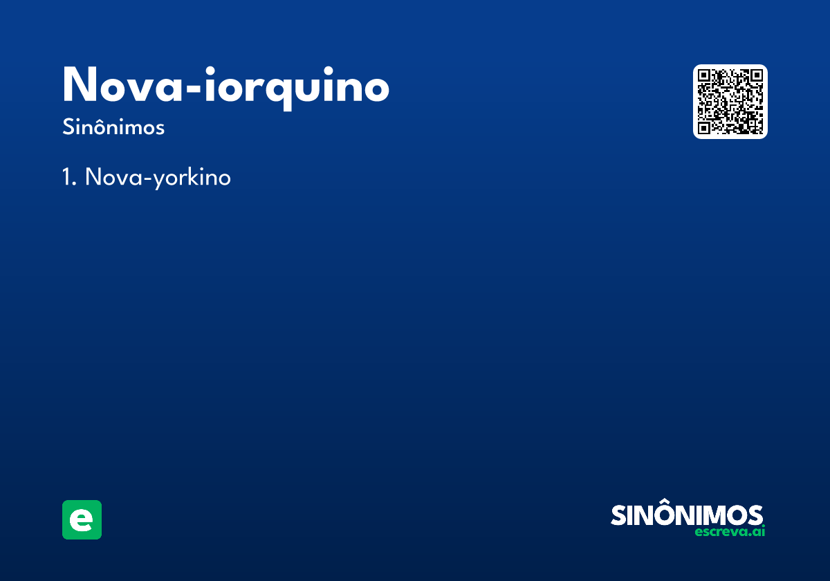 nova-iorquino
