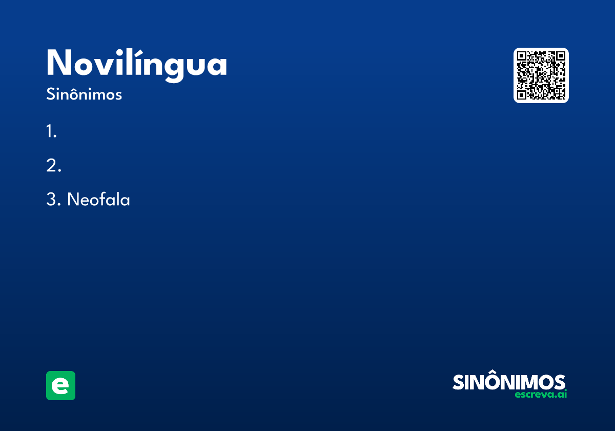 novilíngua