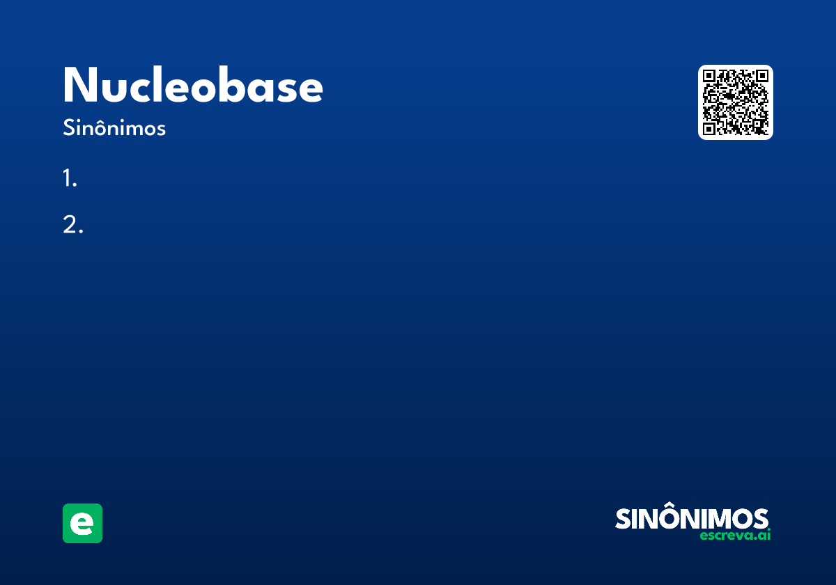 nucleobase