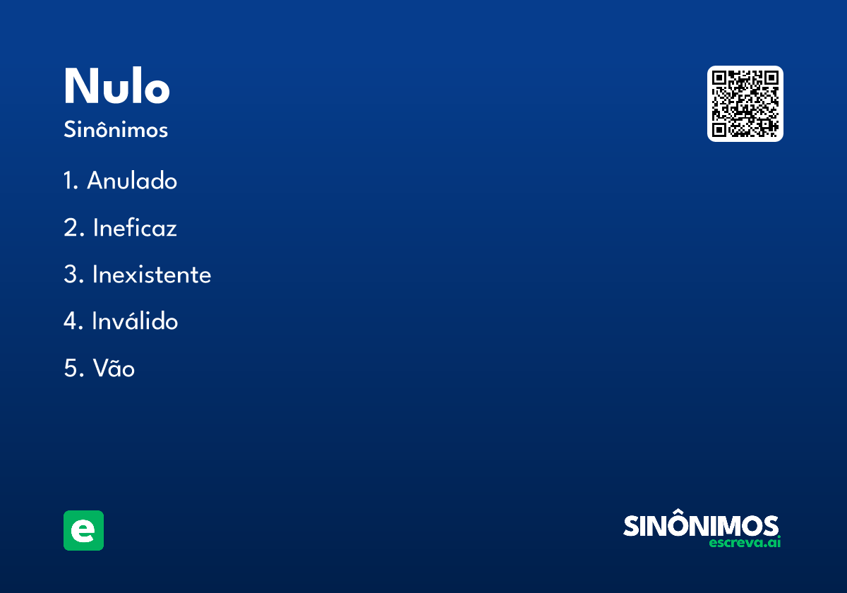 nulo