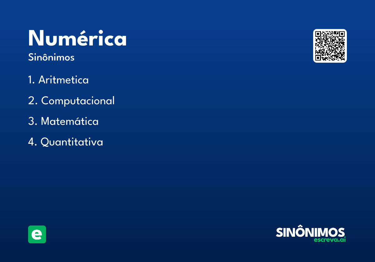 numérica