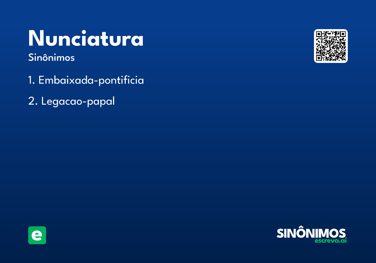 nunciatura