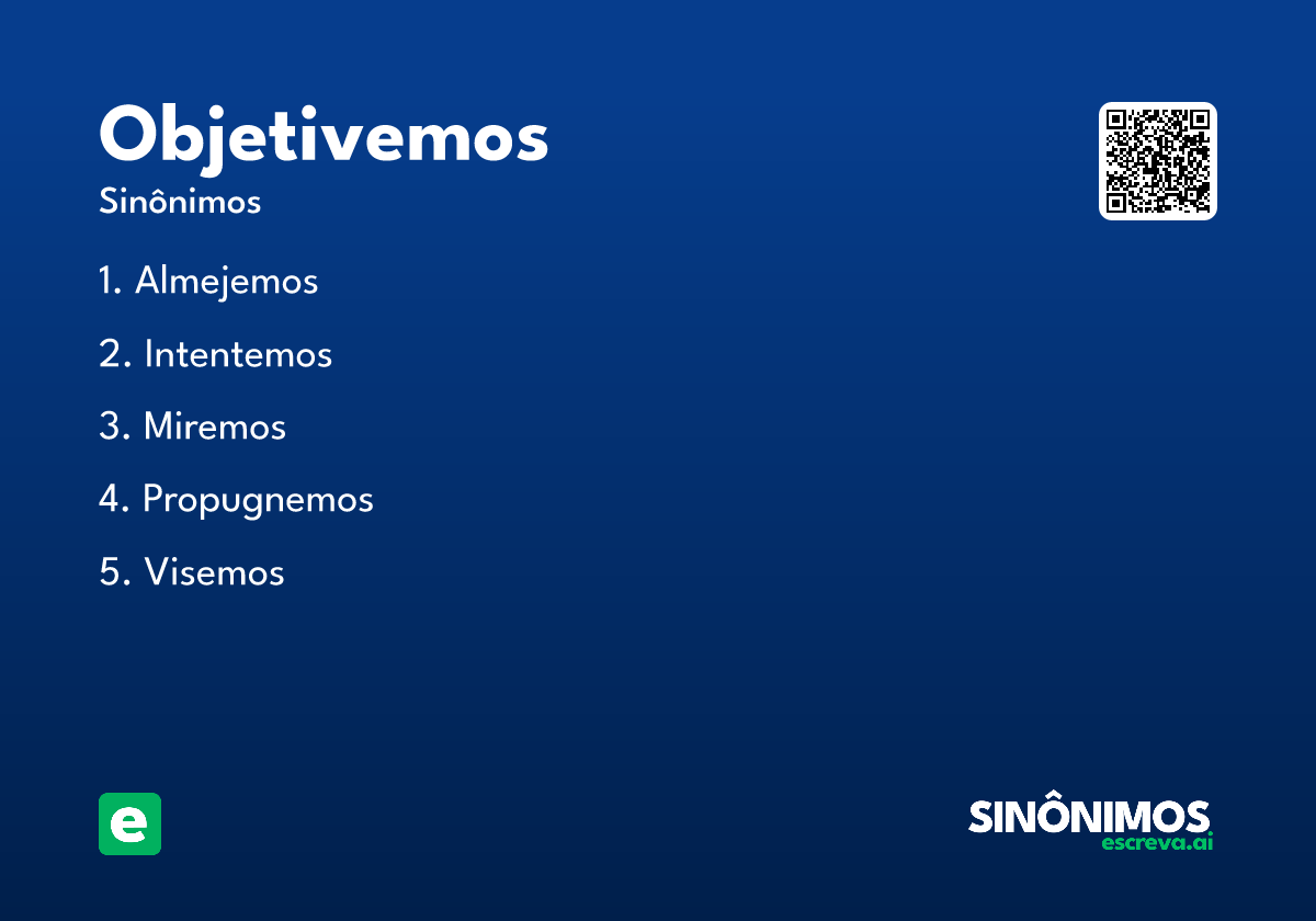 objetivemos