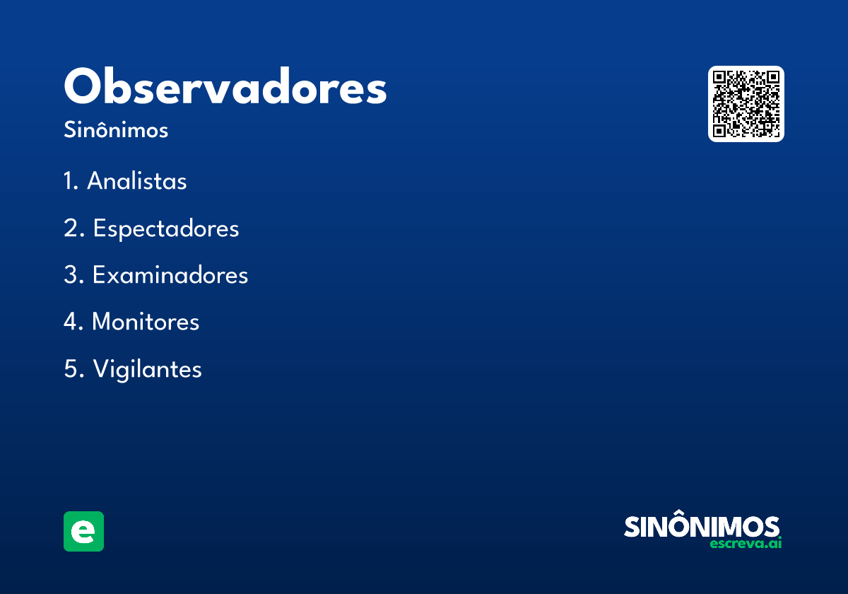 observadores
