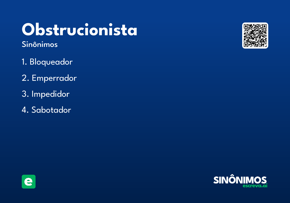 obstrucionista