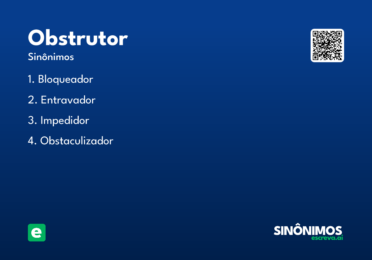 obstrutor