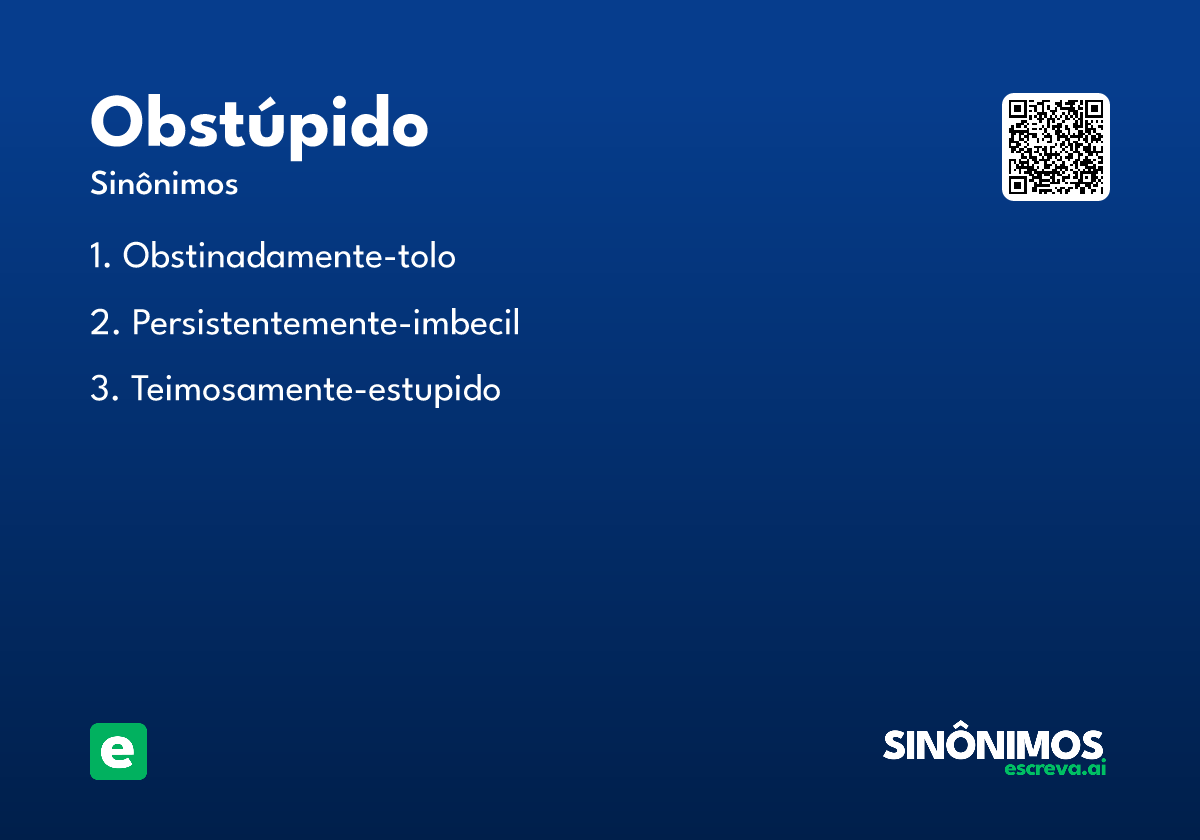 obstúpido