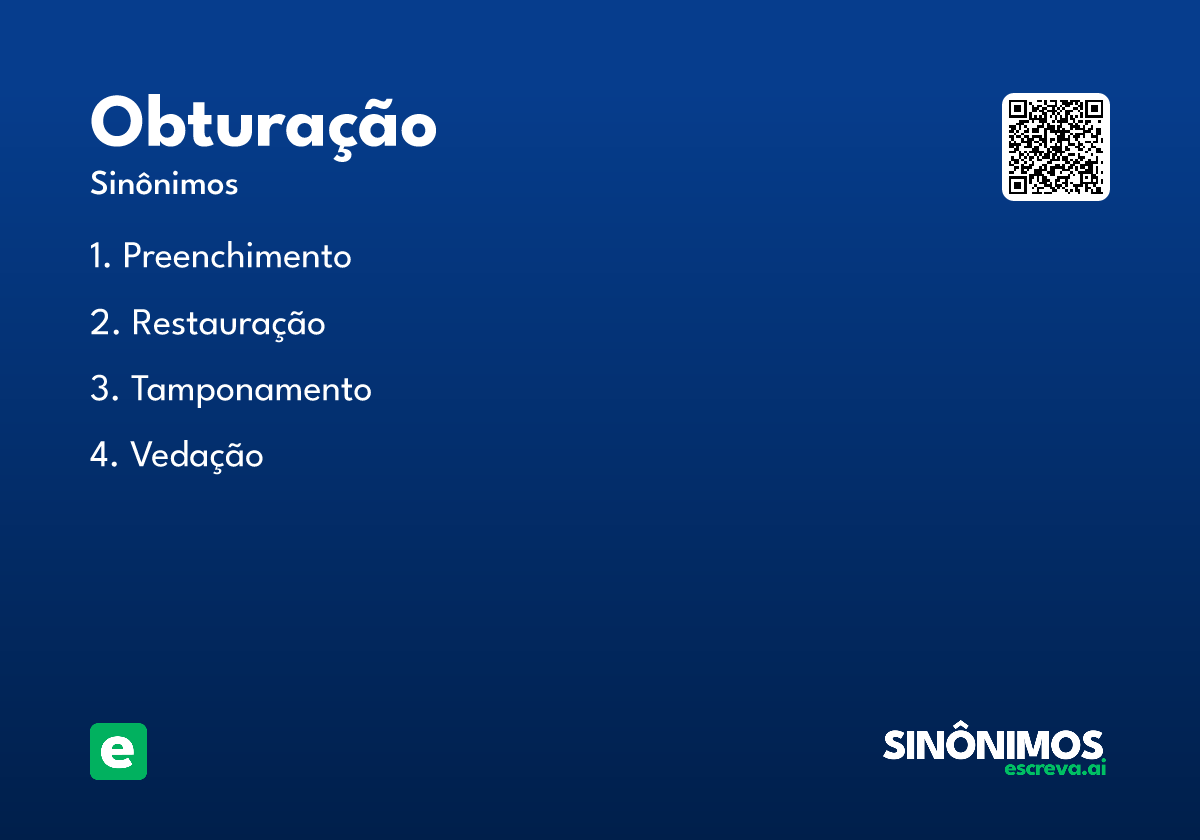obturação