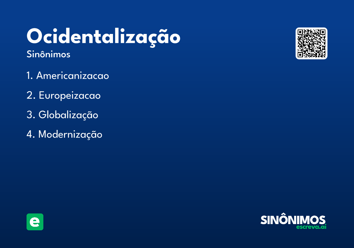 ocidentalização