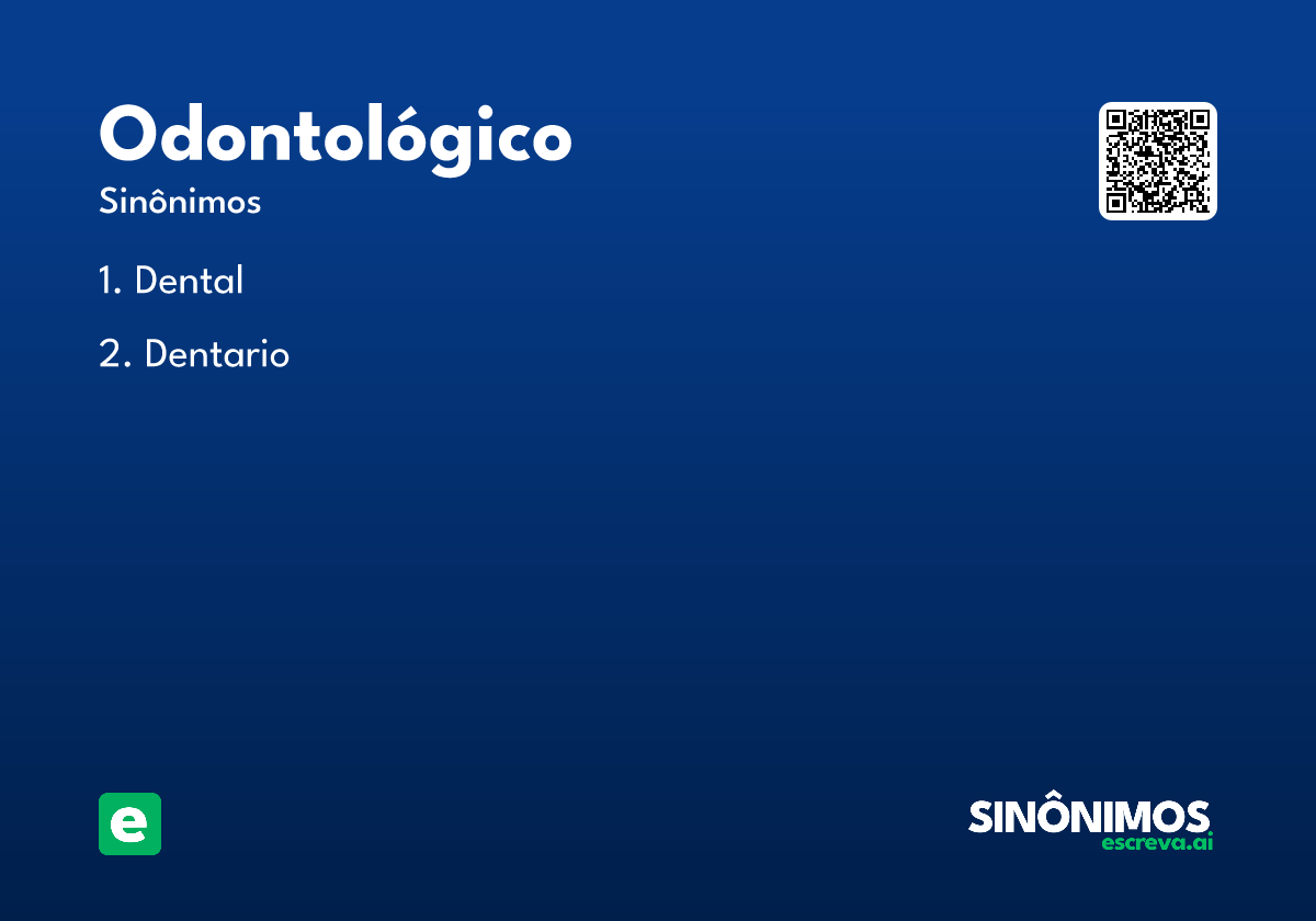 odontológico