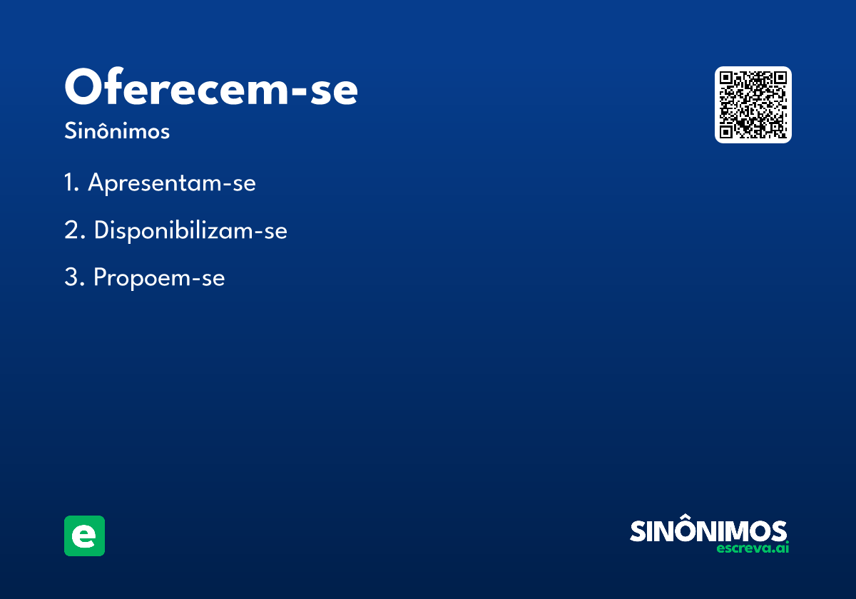oferecem-se