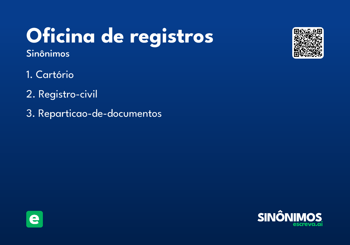 oficina de registros