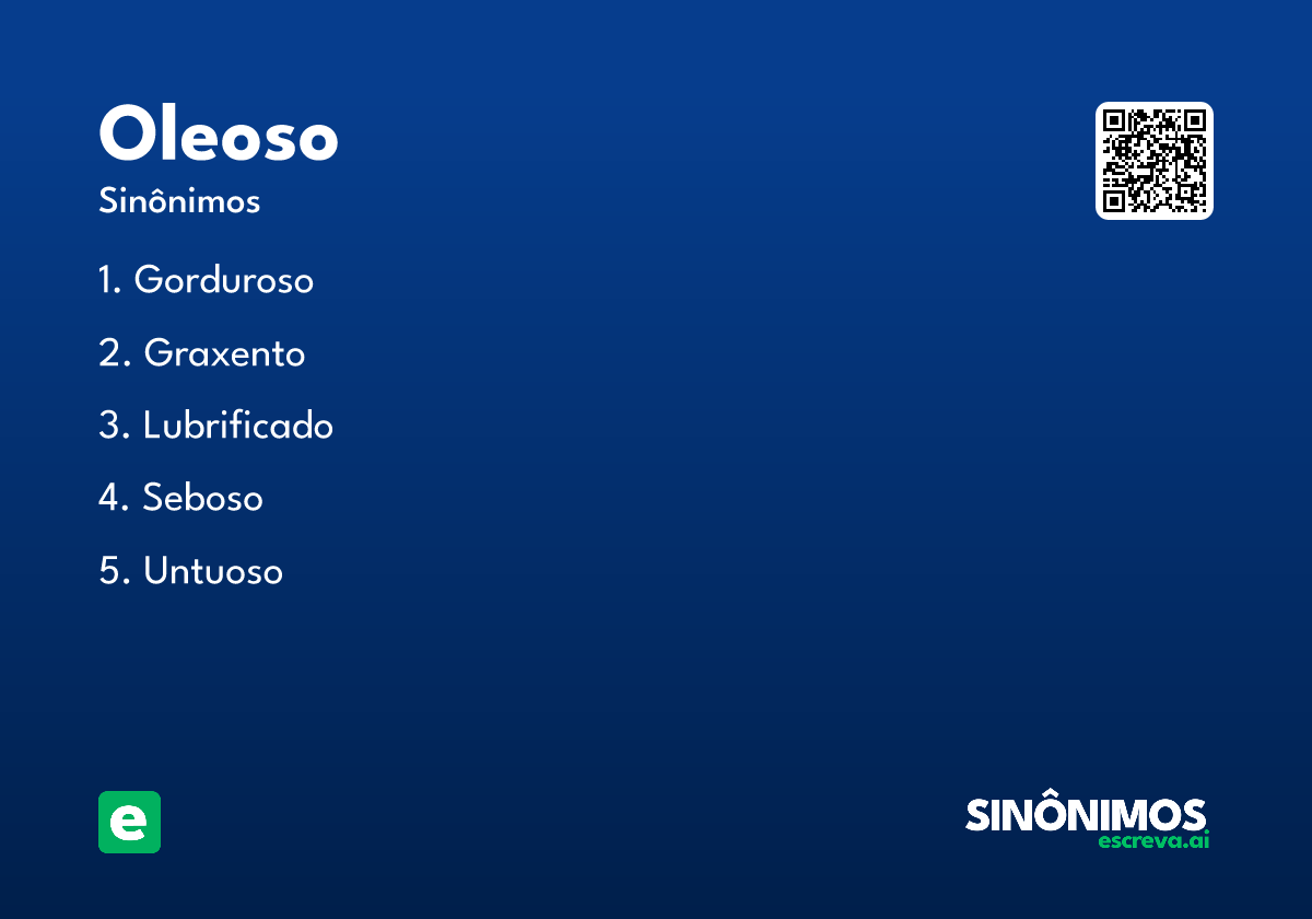 oleoso