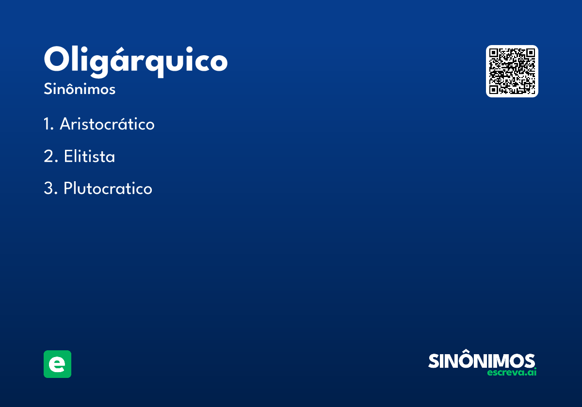 oligárquico