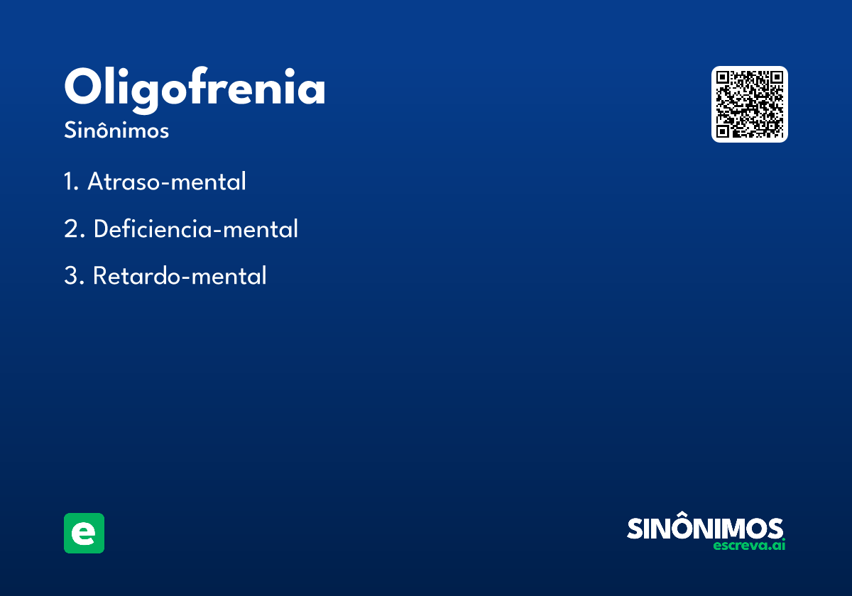 oligofrenia