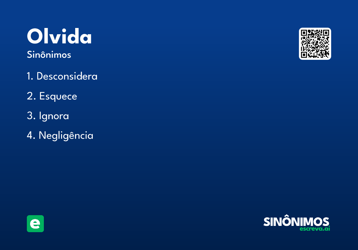 olvida