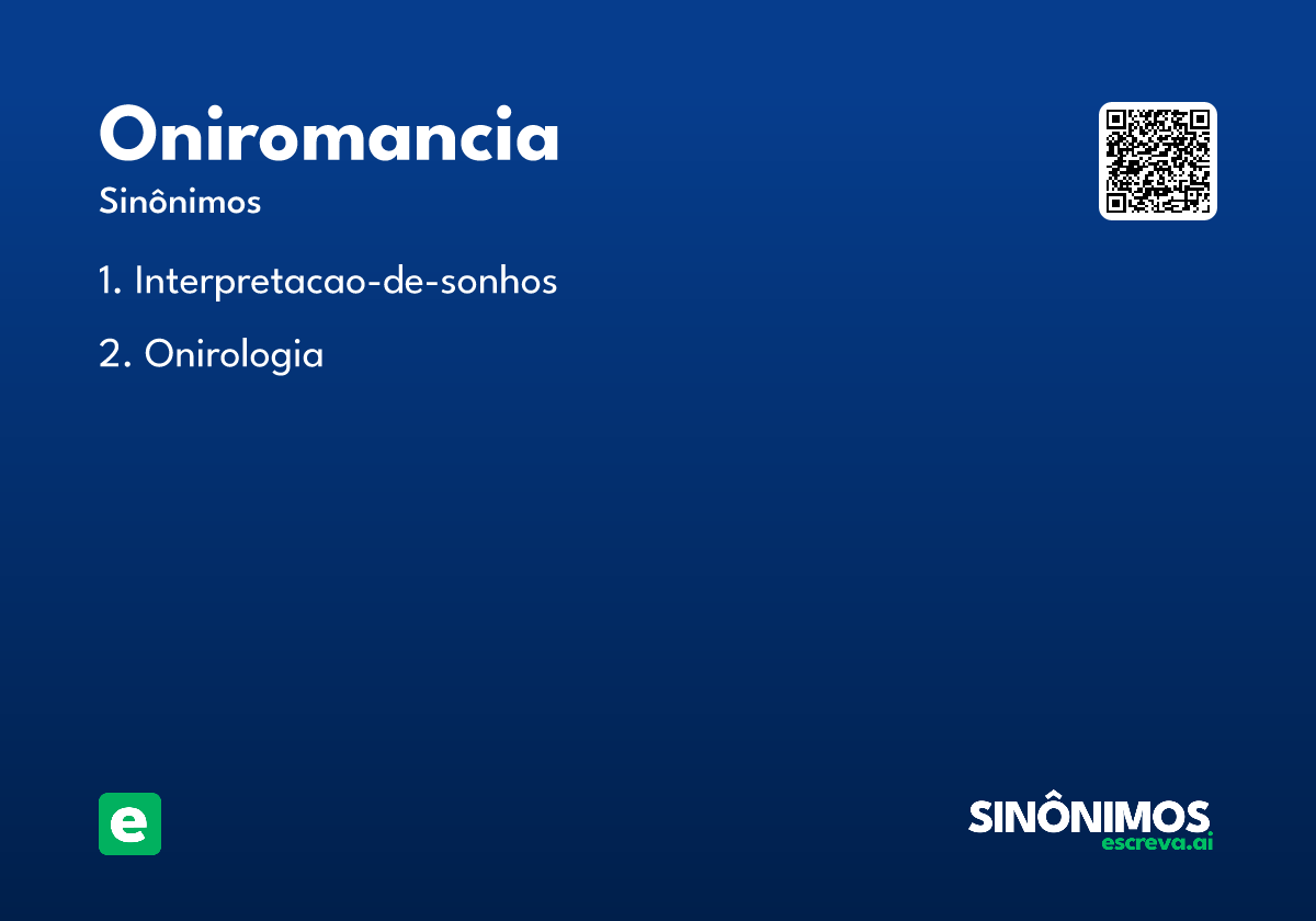 oniromancia