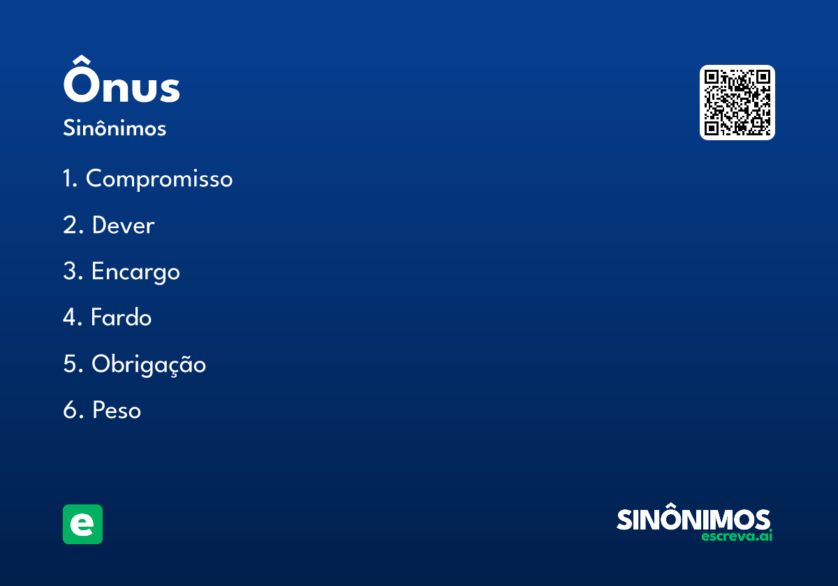 ônus