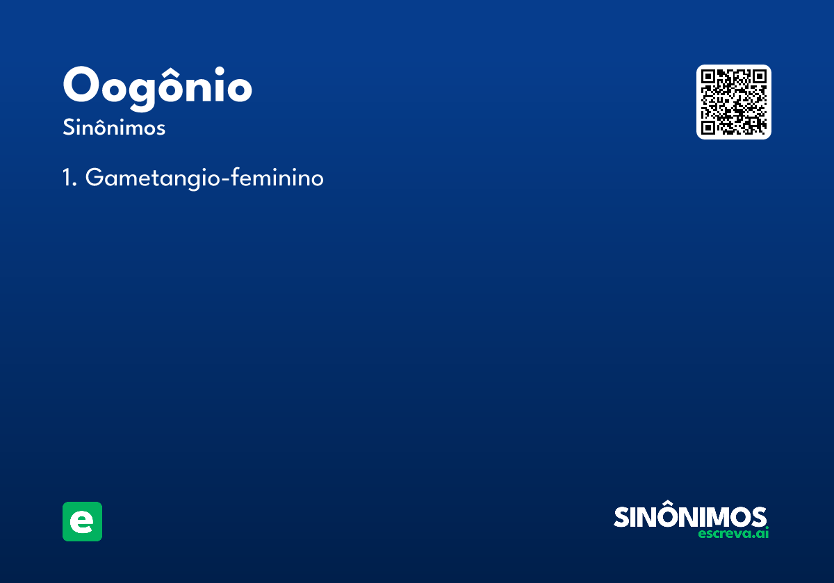 oogônio